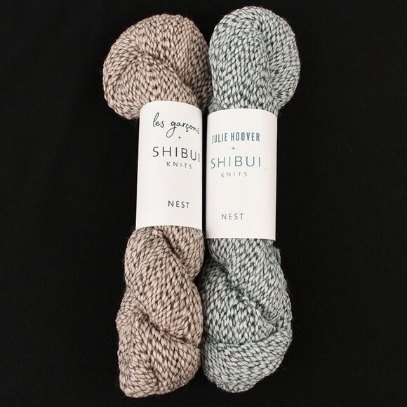 Shibui Knits Nest Yarn DK Weight 2 Skeins Fine Highland Wool Alpaca Glacier Rose - Picture 1 of 3